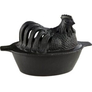 Chicken Steamer Black Wood Stove