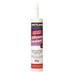 Rutland High Heat Silicone Sealant Black 10.3 oz for Wood Stove