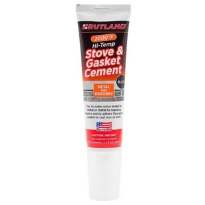 Rutland Stove Gasket Black Cement 2.3 oz