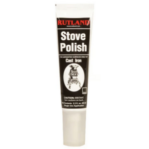 Rutland Stove Polish Paste 2.3 oz for Wood and Pellet Stove