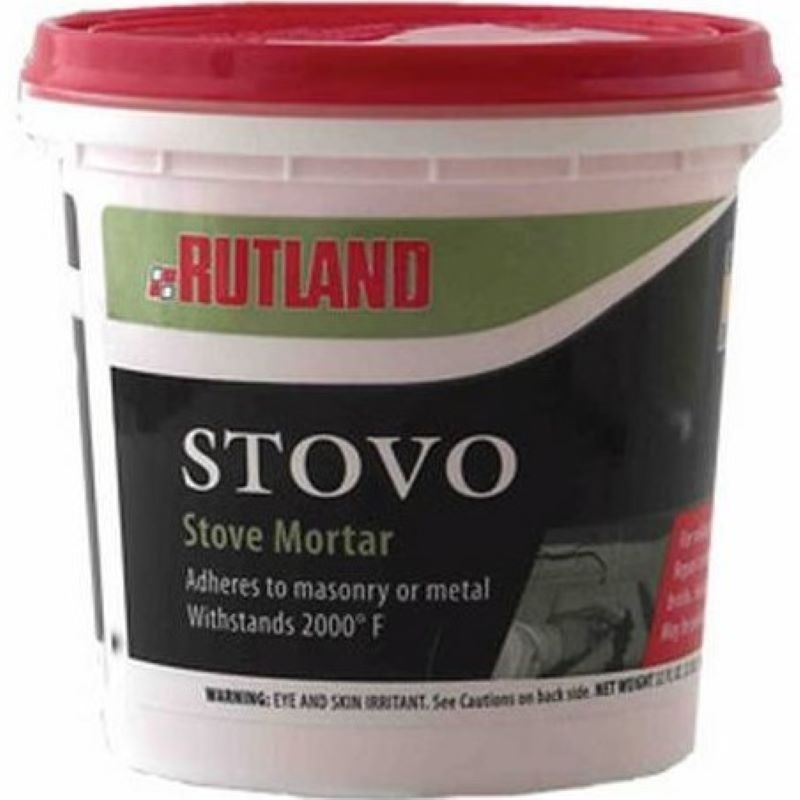 Rutland Stovo Stove Mortar 1 qt Wood Stove