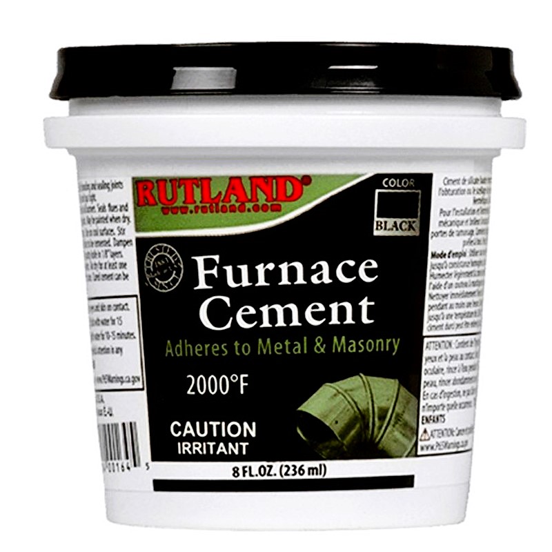 Rutland Wood Stove Furnace Cement 8oz