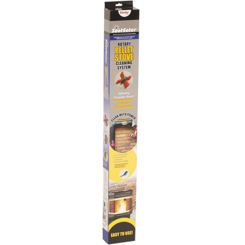 SootEater Rotary Pellet Stove Pipe Cleaning System