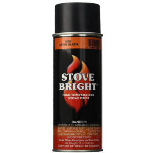 Stove Bright High Temp Stove Paint Satin Black