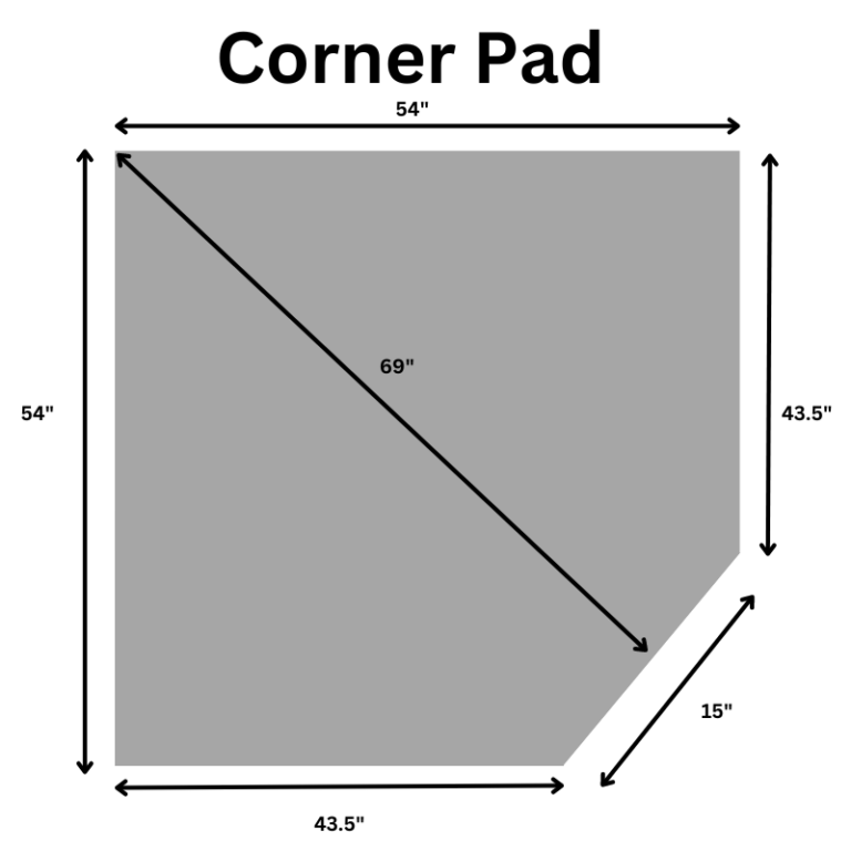 Wood Stove Hearth Pad Corner