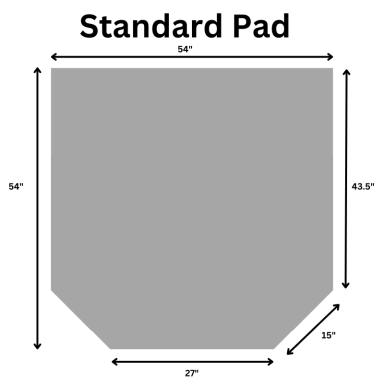 Wood Stove Hearth Pad Standard