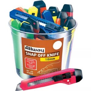 Allway 7-Point Snap Off Knife 18 mm