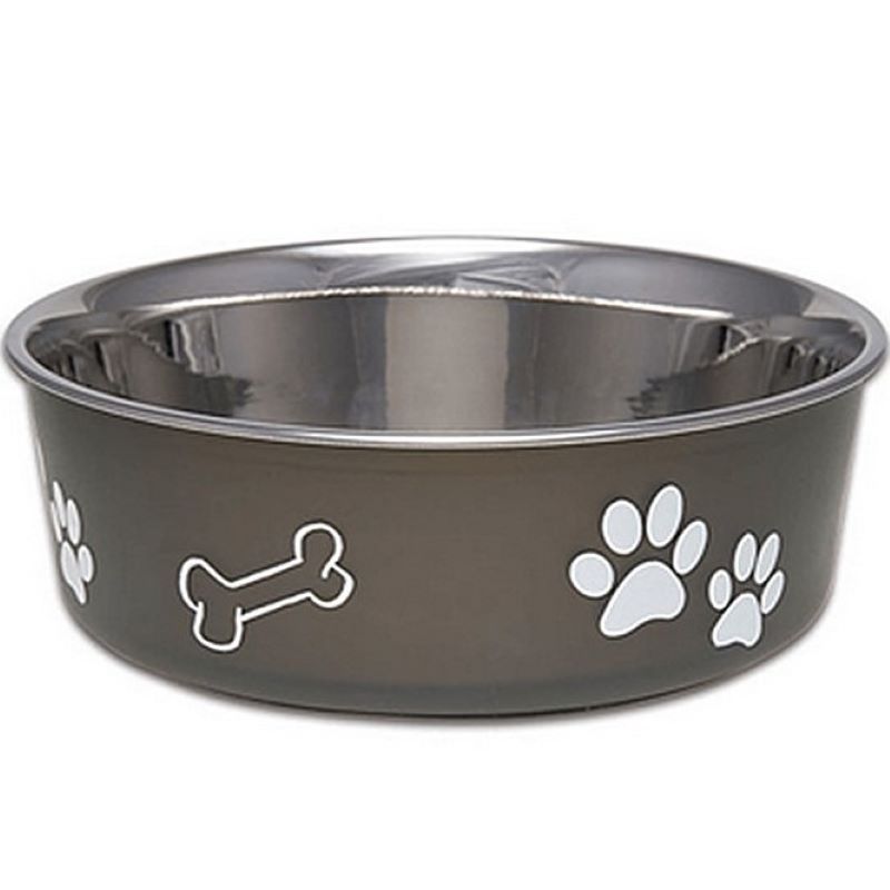 Bella Pet Food Bowl Espresso Medium