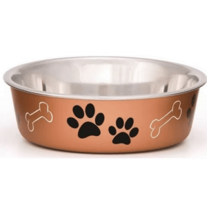 Bella Copper Dog Bowl Large