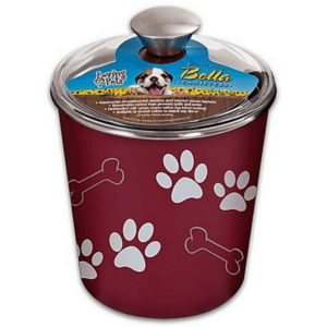 Bella Merlot Dog Treat Canister