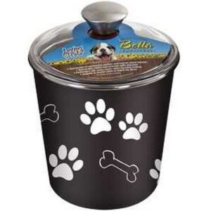 Bella Pet Treat Cannister Espresso