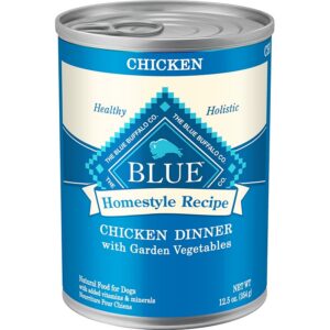 Blue Buffalo Chicken Dinner Canned Dog Food 12.5 oz