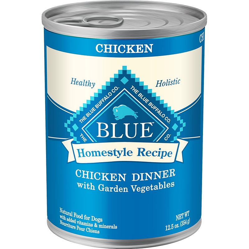 Blue Buffalo Chicken Dinner Canned Dog Food 12.5 oz