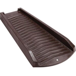 Brown Plastic Splash Block 24x11.5x2 inch