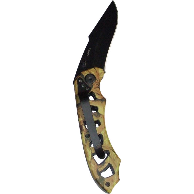 Camo Smooth Knife 7.5 inch