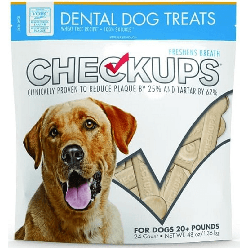 Checkups Dental Dog Treats 24 ct