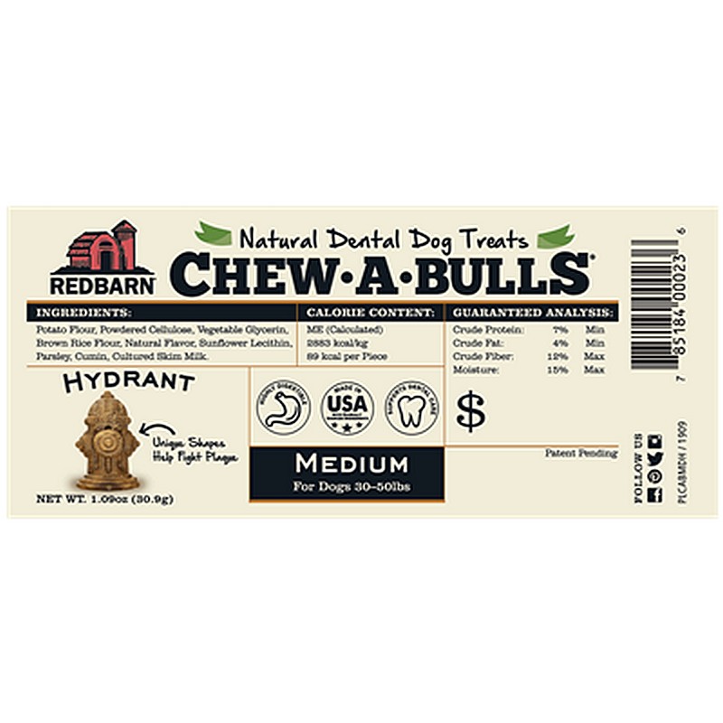 Chew A Bulls Hydrant Medium Dog Toy