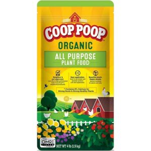 Coop Poop Organic Soil All-Purpose Plant Food 4 lb