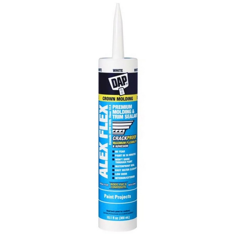 DAP Alex Flex Premium Molding & Trim Acrylic Sealant 10 oz