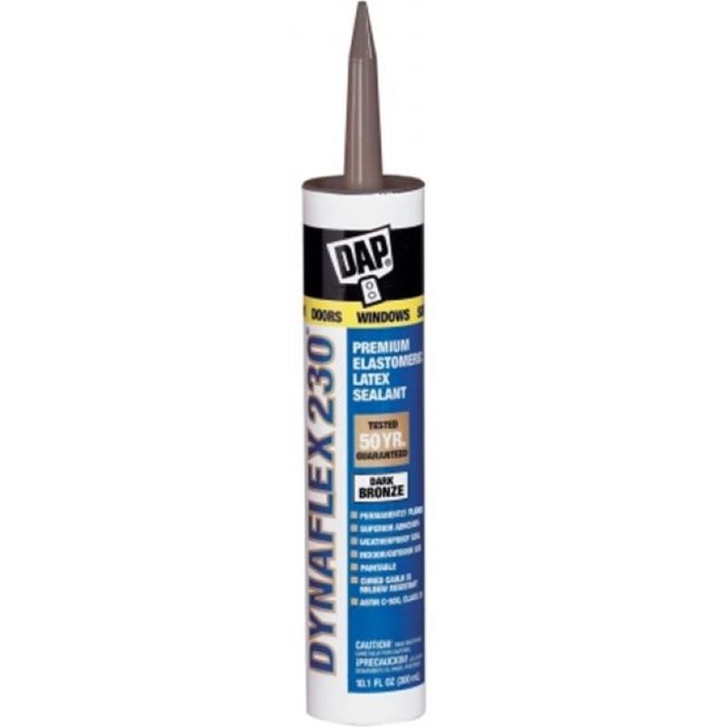 DAP Dynaflex 230 Dark Bronze Latex Sealant 10 oz
