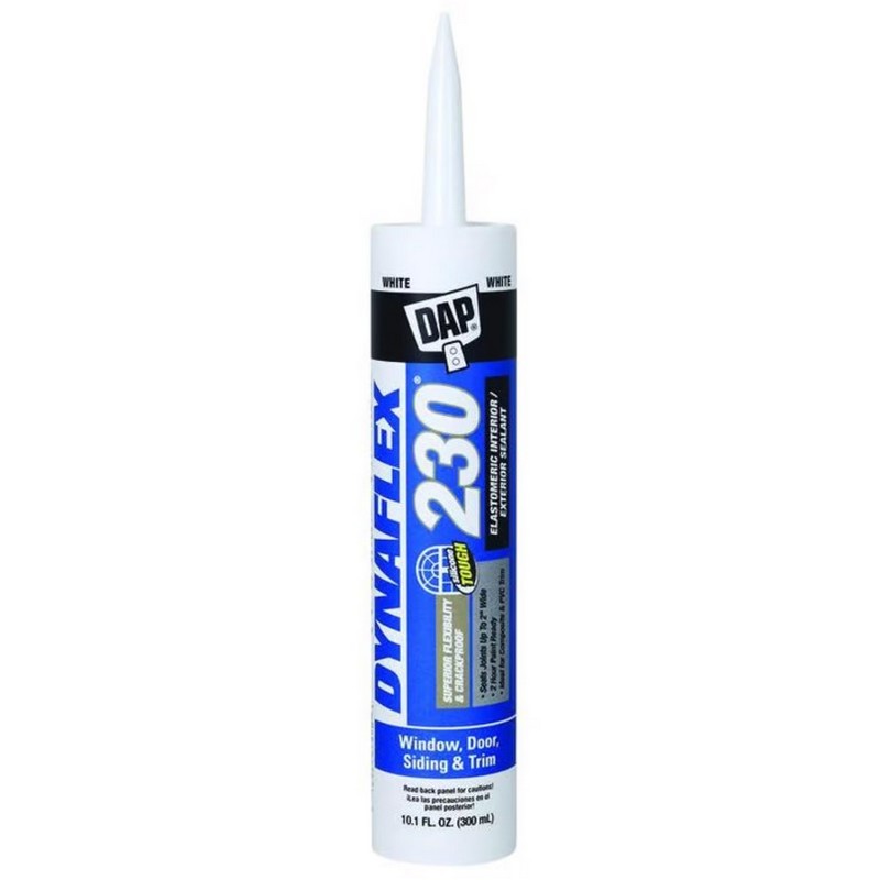 DAP Dynaflex 230 Premium White Elastomeric Sealant 10 oz