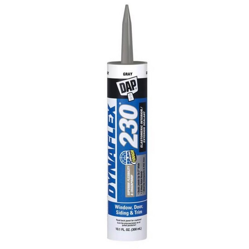 DAP Dynaflex Premium Gray Elastomeric Sealant 10 oz