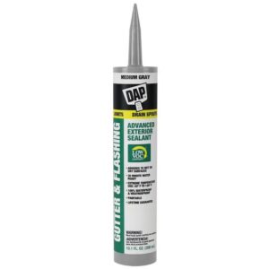DAP Gray Gutter & Flashing Polymer Sealant 10 oz