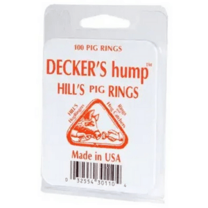Decker Hill’s Hump No. 1 Pig Rings 100 ct