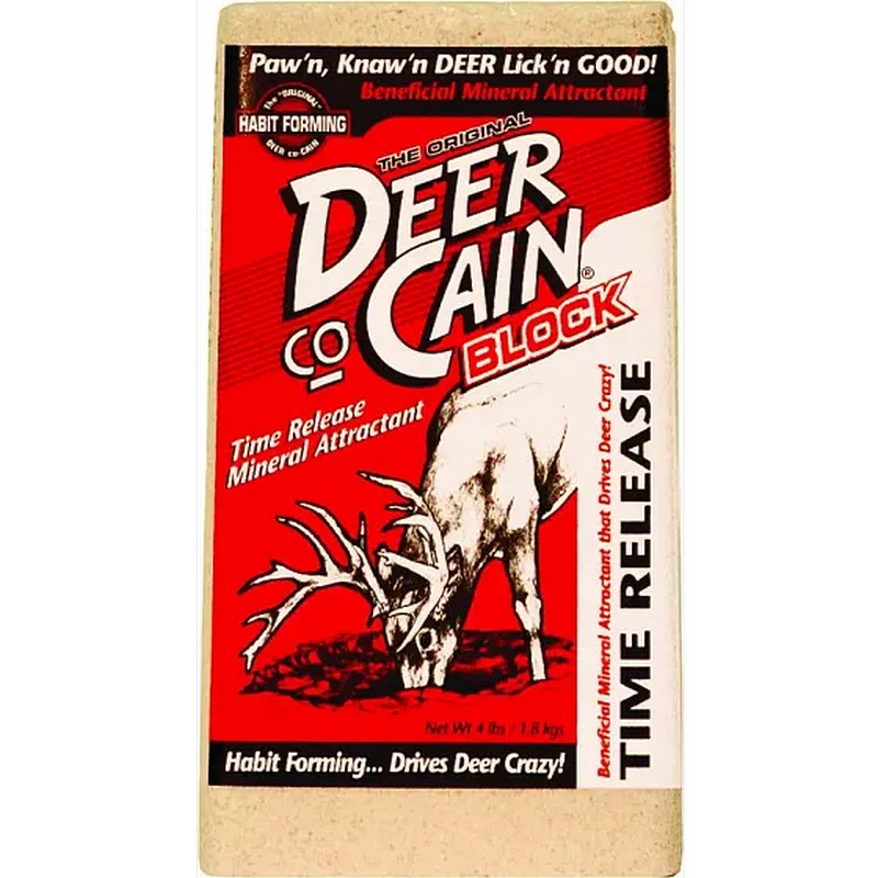 Deer Co Cain Time Release Mineral Block 4 lb