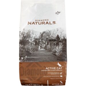 Diamond Naturals Active Cat Food Chicken & Rice 6 lb