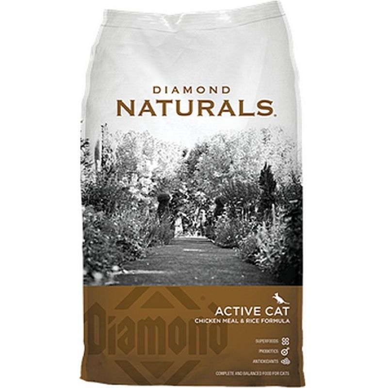 Diamond Naturals Active Cat Food 18 lb