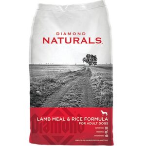 Diamond Naturals Dog Food Lamb Rice 20 lb