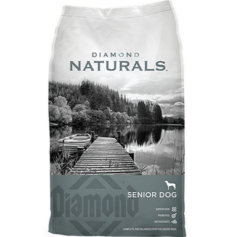 Diamond Naturals Senior Dog Food Chicken Egg Oatmeal 18 lb