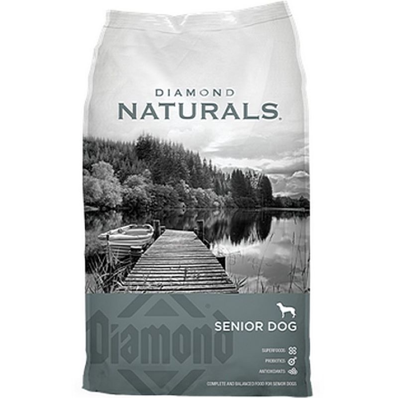 Diamond Naturals Senior Dog Food Chicken Egg Oatmeal 35 lb