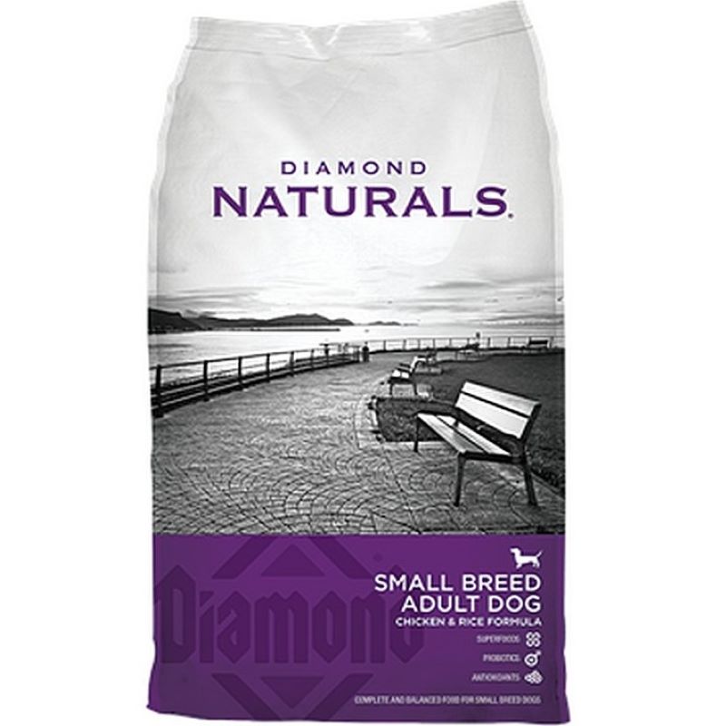 Diamond Naturals Small Breed Dog Food Chicken Rice 18 lb