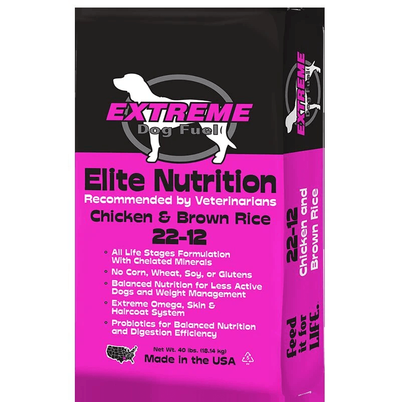 Extreme Dog Fuel Elite Chicken & Brown Rice Dog Food 40 lb