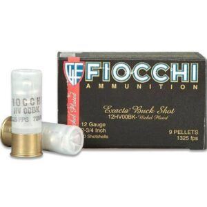 Fiocchi Exacta Buckshot 12 Gauge 2.75 10 Ct Ammo