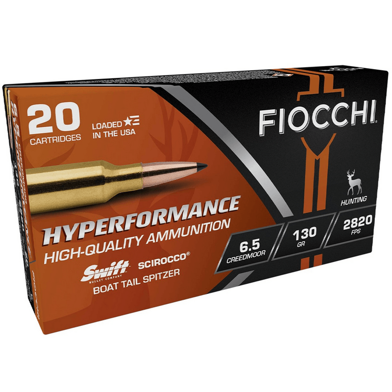 Fiocchi Extrema Creedmoor 6.5 130 Grain 20 ct Ammo