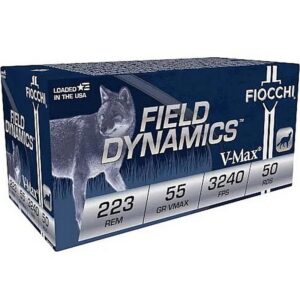 Fiocchi Field Dynamics .223 V-Max 50 ct