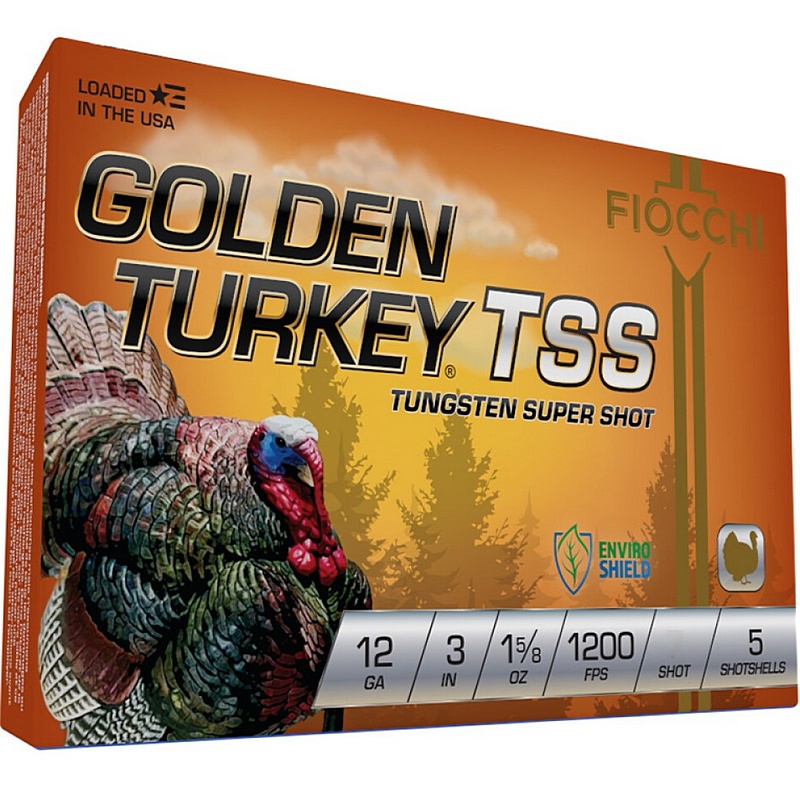 Fiocchi Golden Turkey 12 Gauge 3" TSS 9 Shot 5 ct