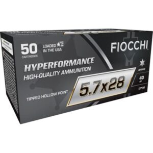 Fiocchi Hyperformance 5.7.28mm 40 Grain HP 50 Ct Ammo