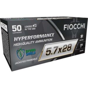 Fiocchi Hyperformance 5.7x28mm 35 Grain JF 50 Ct Ammo