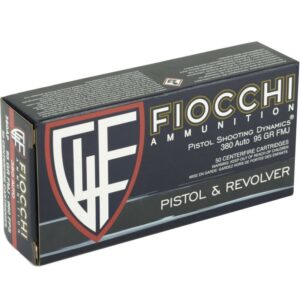 Fiocchi Shooting Dynamics ACP .380 95 Grain FMJ 50 Ct Ammo