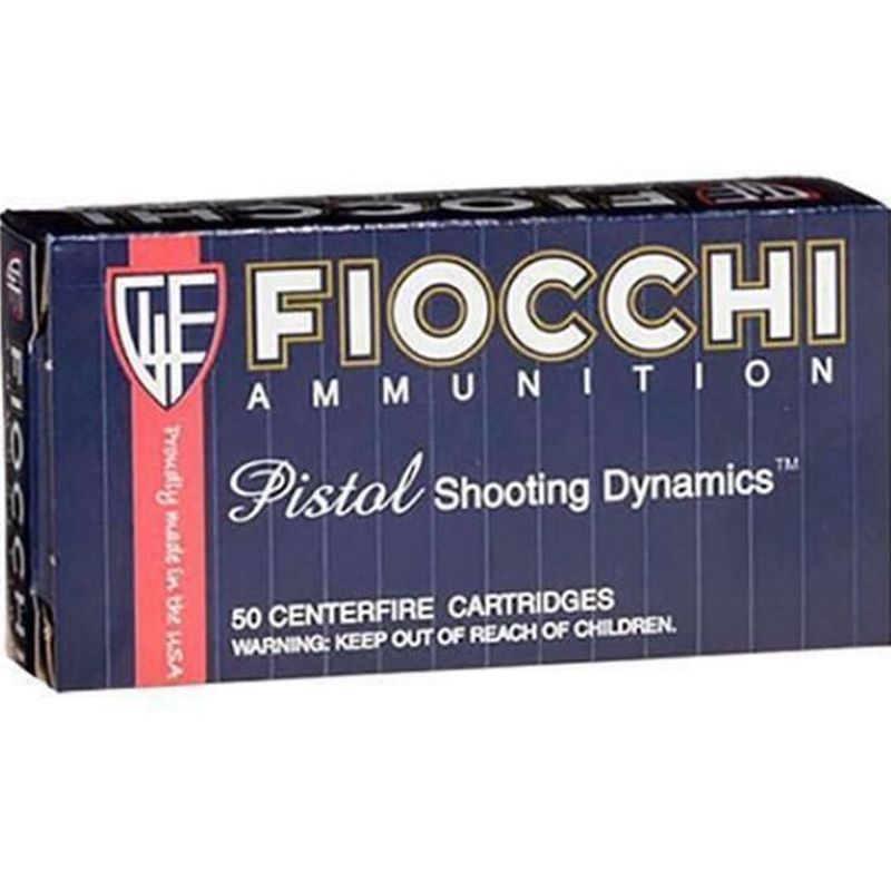 Fiocchi Shooting Dynamics Luger 9mm 115 Grain JHP 50 Ct Ammo