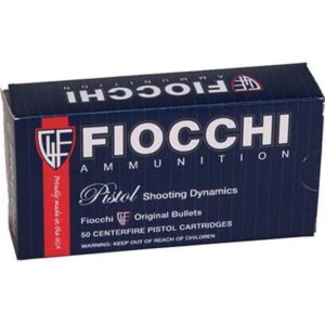 Fiocchi Shooting Dynamics Luger 9mm 124 Grain JHP 50 Ct Ammo
