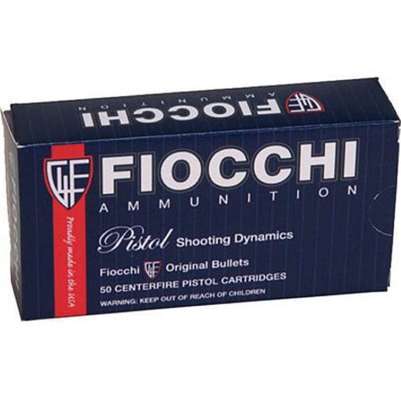 Fiocchi Shooting Dynamics Luger 9mm 124 Grain JHP 50 Ct Ammo
