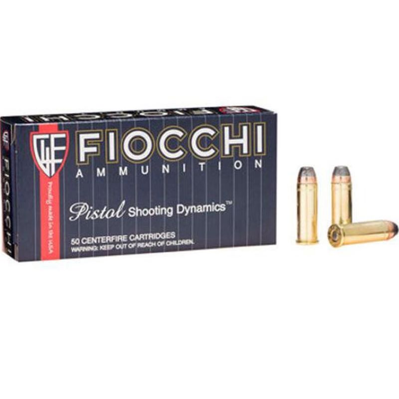 Fiocchi Shooting Dynamics Remington Magnum .44 240 Grain JSP 50 Ct Ammo