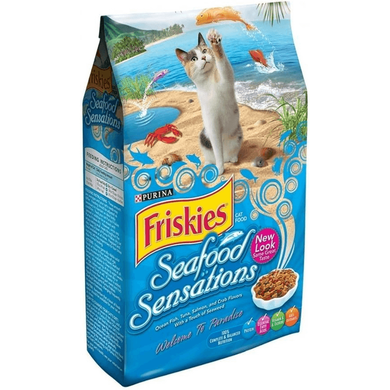 Friskies Seafood Sensations Cat Food 16 lb for Cats