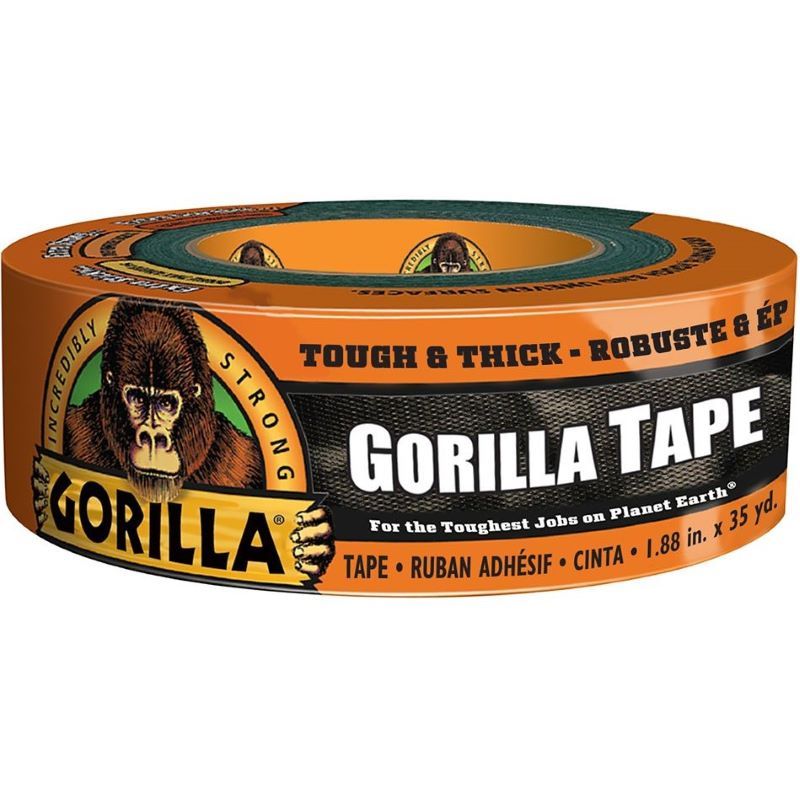 Gorilla Black Duct Tape 1.88 in x 30 yd