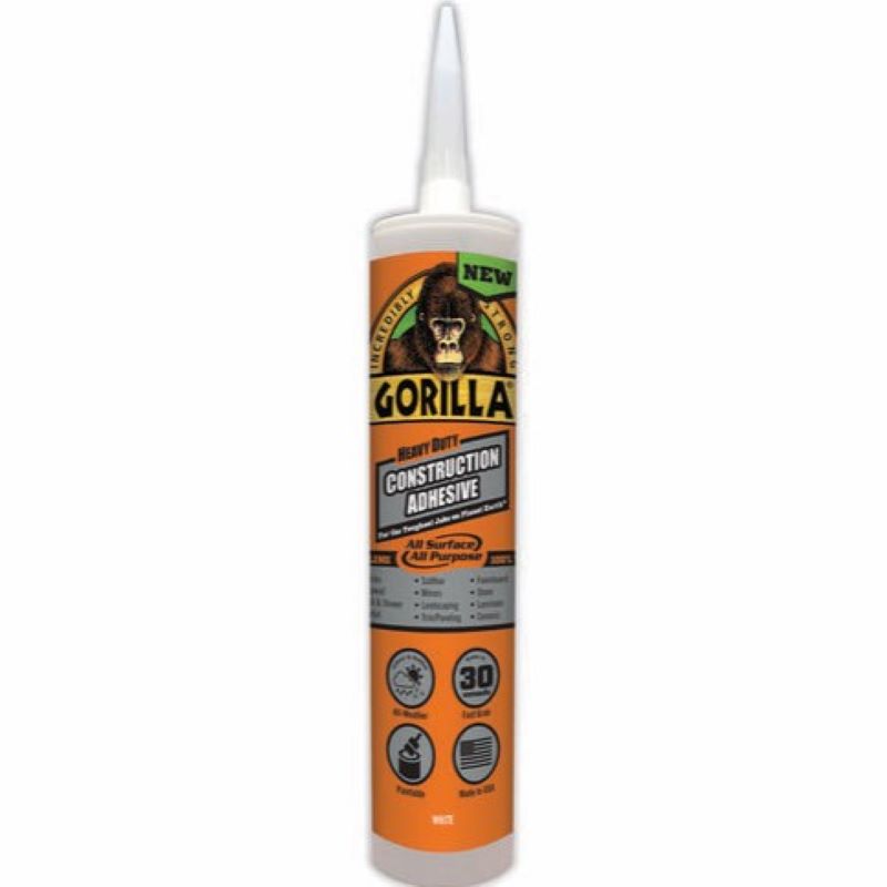 Gorilla Construction Adhesive 9 oz Heavy Duty